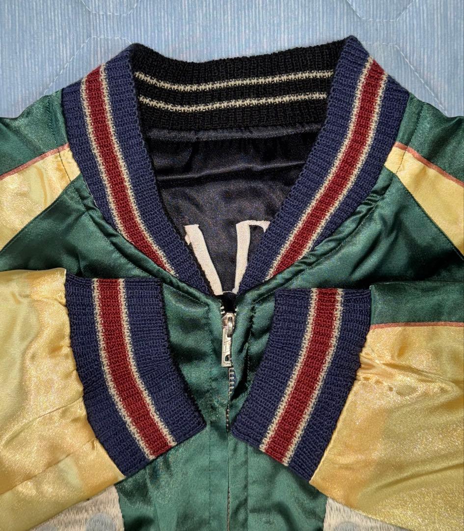 ★極美品！テーラー東洋リバーシブルスカジャン WILD CHILDスカル /龍鷹