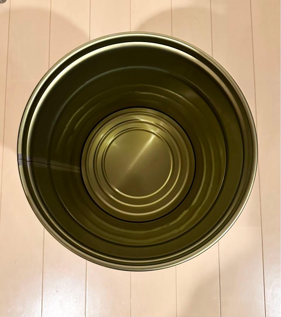 ミキハウス ダブルB 非売品 ペール缶 スツール缶 椅子 収納 インテリア 雑貨