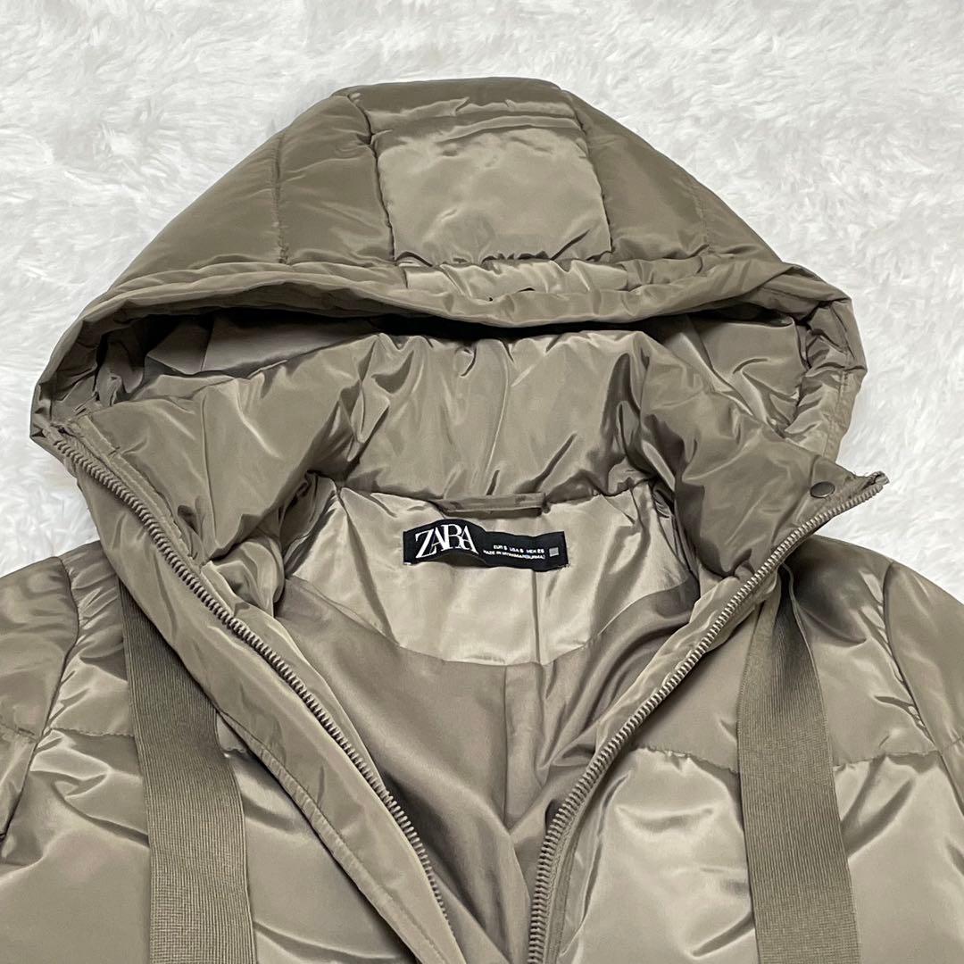 【完売品】ザラ ウォーター＆ウィンドプロテクションフード ロングダウンコート M