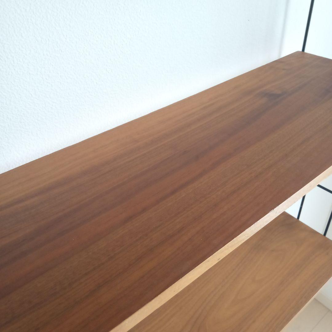 チーク材の3段シェルフ スウェーデン 北欧ヴィンテージ