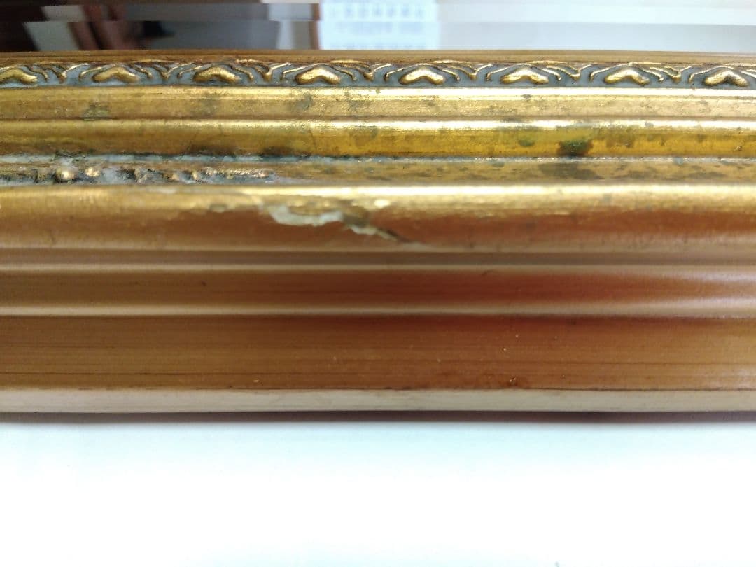 イタリア製 ウォールミラー ／ヴィンテージ インテリア 壁掛け 鏡