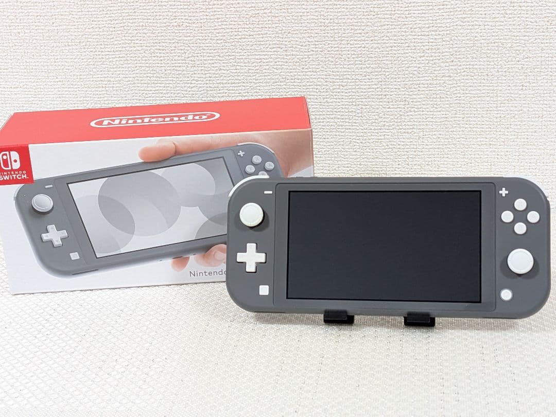 Switch Lite 本体 グレー【ほぼ新品】