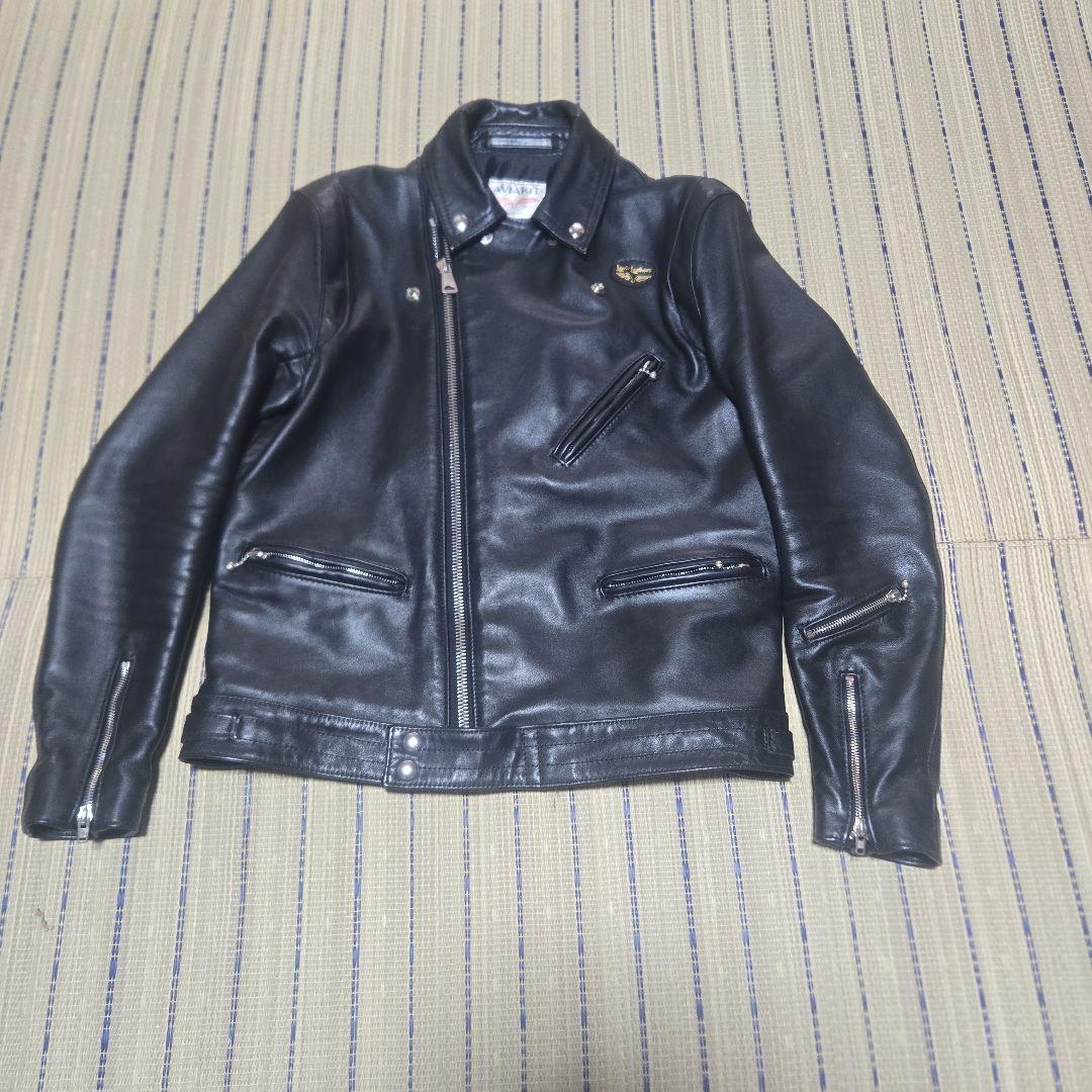 連休限定値下げルイスレザー　サイクロン　ライダース　タイトフィット