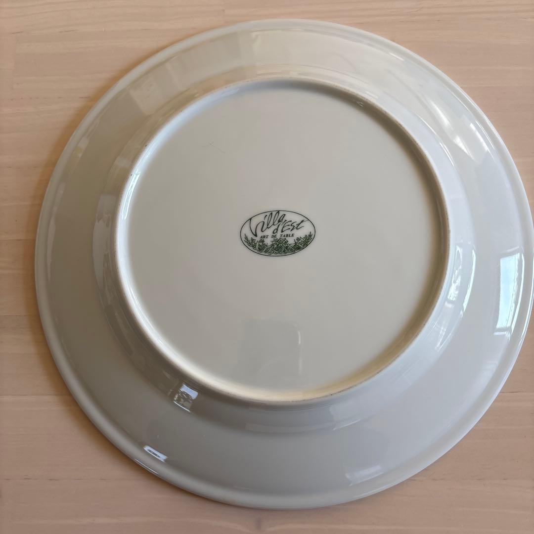 美品　ヴィラデストワイナリープレート　皿　玉村豊男　ディナー皿　3枚