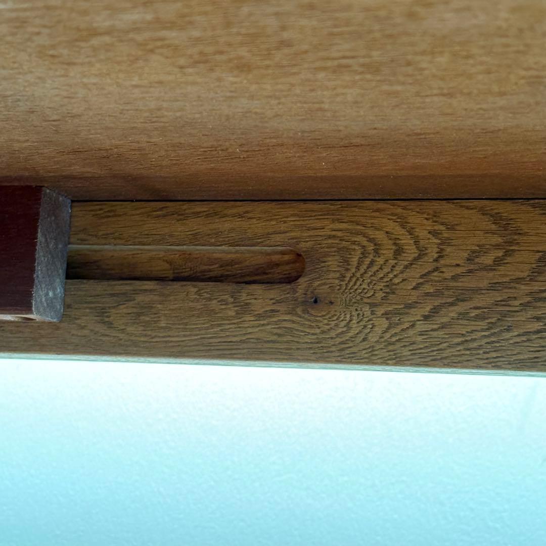 バタフライワゴン【USAビンテージ 】オーク材 サイドテーブル キャスター