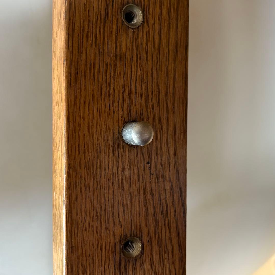 バタフライワゴン【USAビンテージ 】オーク材 サイドテーブル キャスター