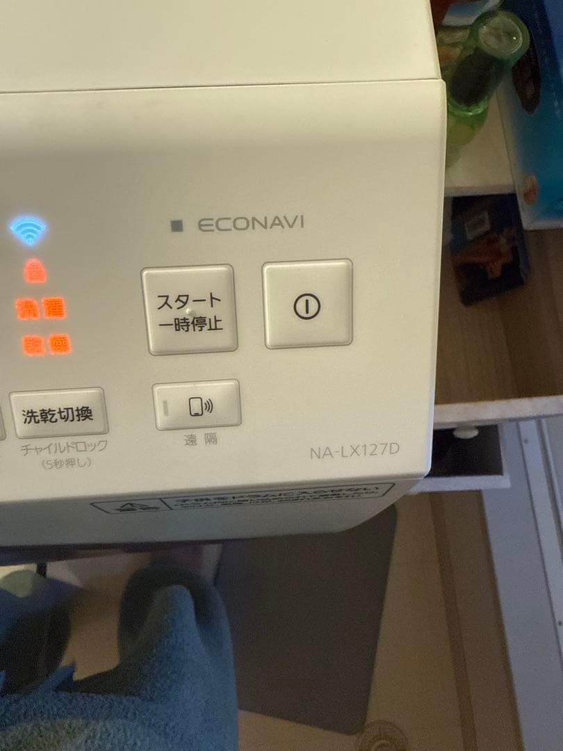 【極美品】Panasonic ドラム式洗濯機 NA-LX127D 右開き