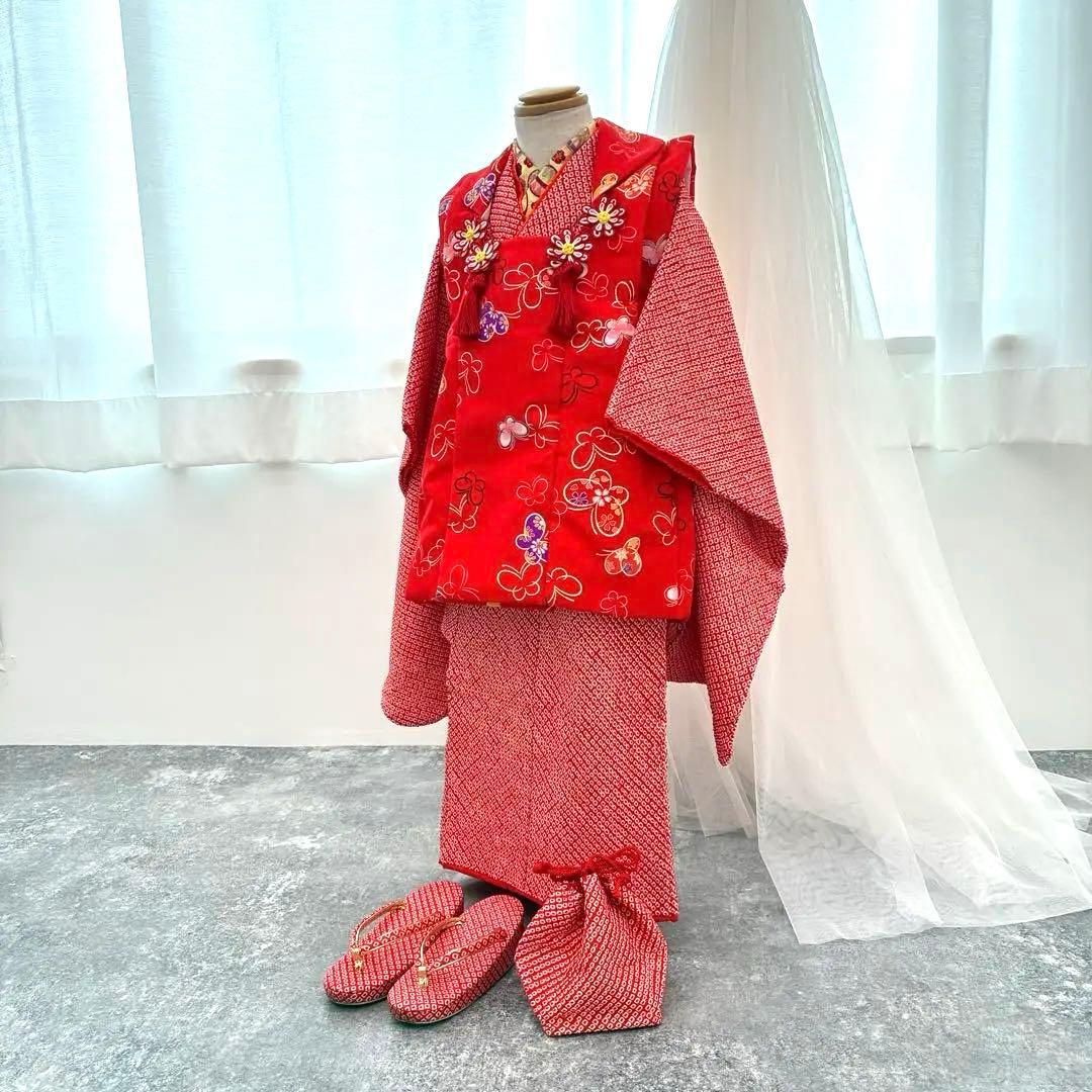 総絞り　３歳　お被布セット