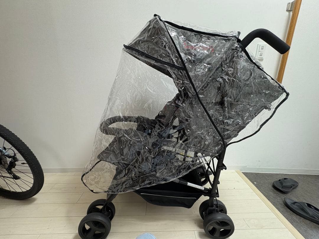 【美品】kinderwagon キンダーワゴン　DUOシティHOPⅡ 二人乗り