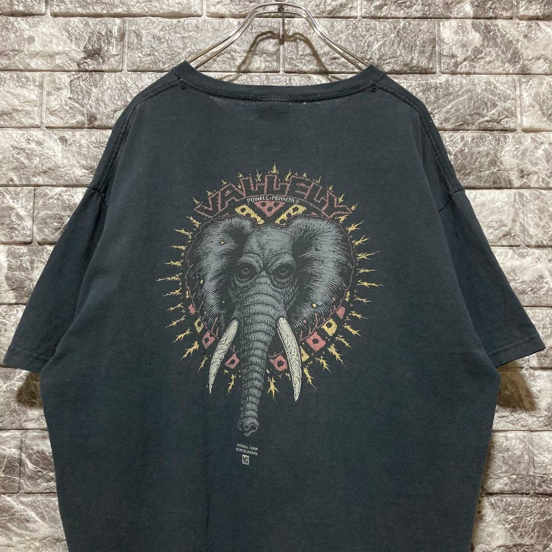 POWELL Tシャツ 00s パウエルペラルタ VALLELY フェード