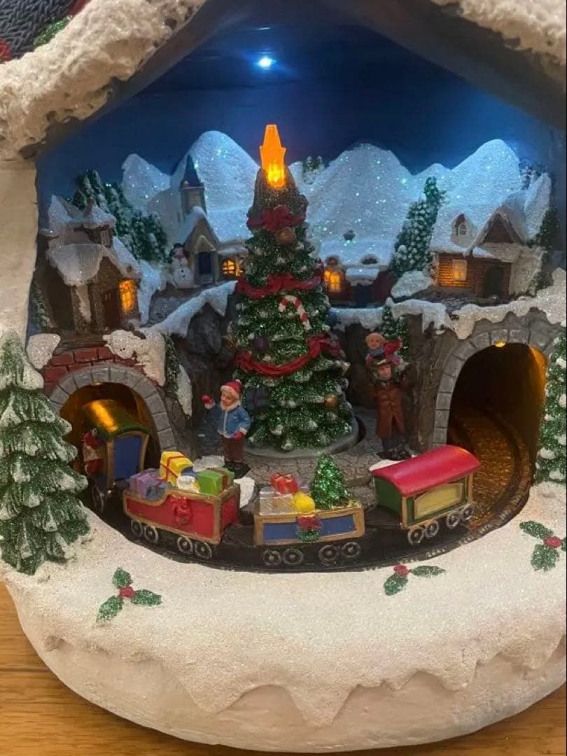 コストコ雪だるまのクリスマス装飾 LED付き