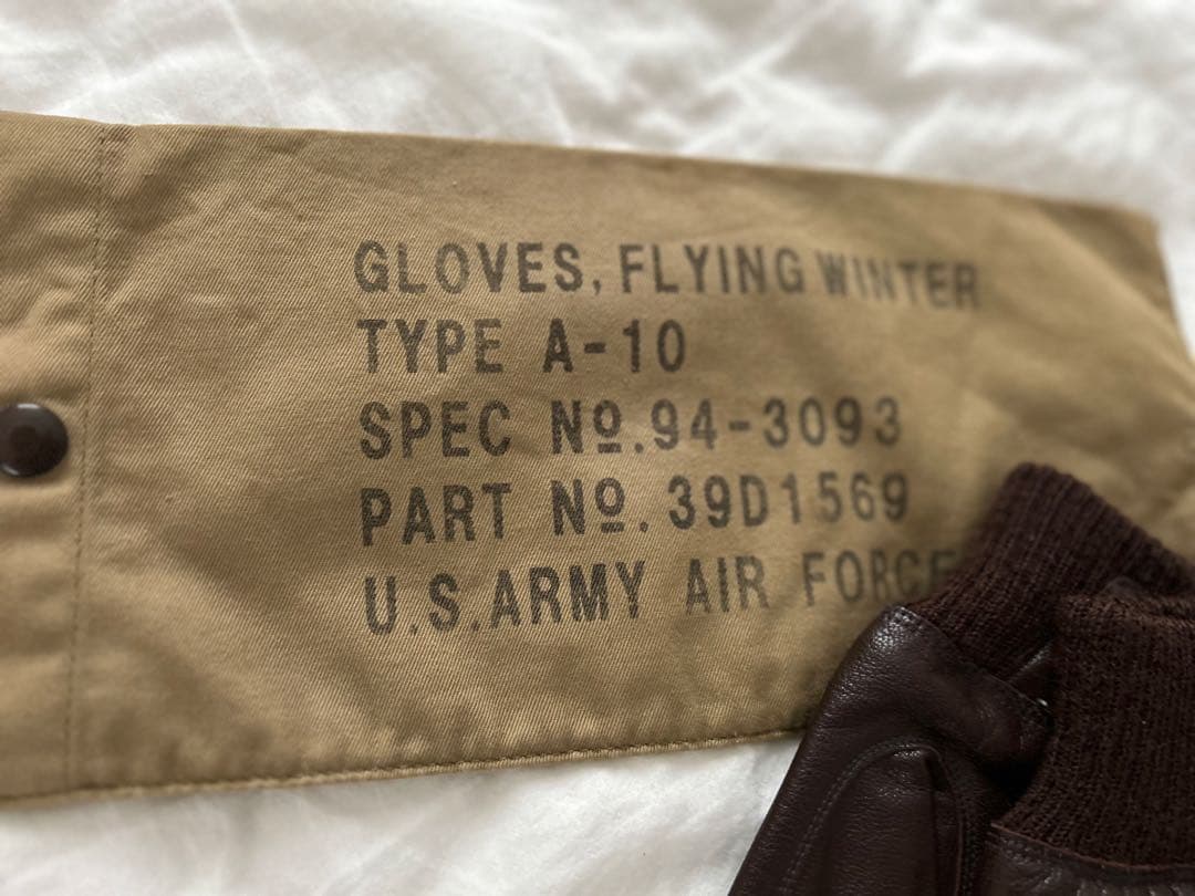 希少　旧リアルマッコイズ　リアルマッコイズ　A-10 グローブ　レザーグローブ
