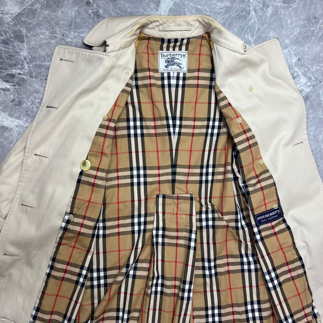 バーバリー♡トレンチコート　ベルト付　ノバチェック ベージュ