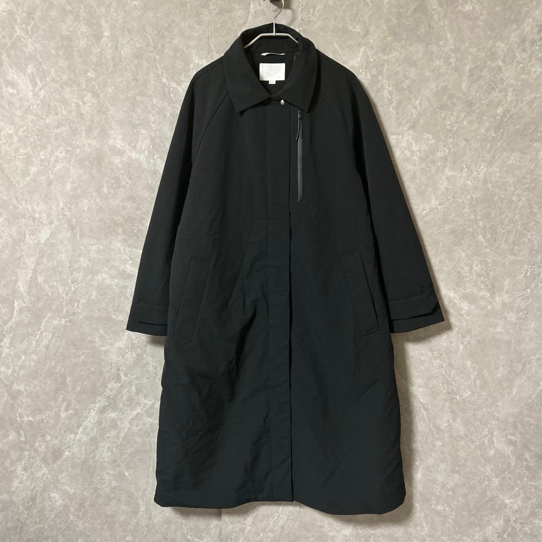 MIZUNO ブレスサーモ 中綿 ロングコート ブラック