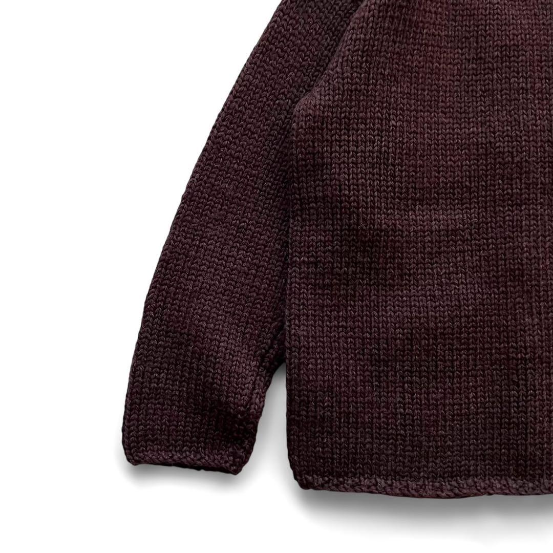 【美品】R by 45rpm/45R ウール100%カーディガン