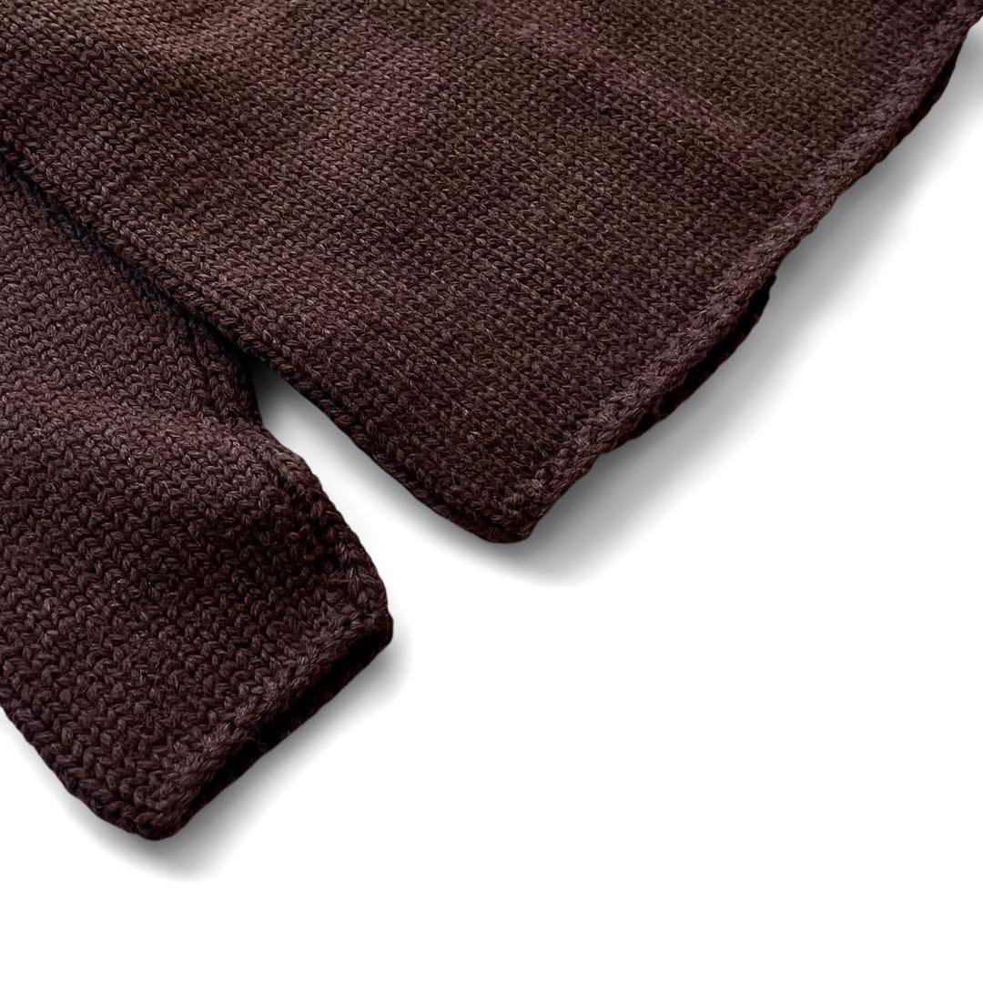 【美品】R by 45rpm/45R ウール100%カーディガン