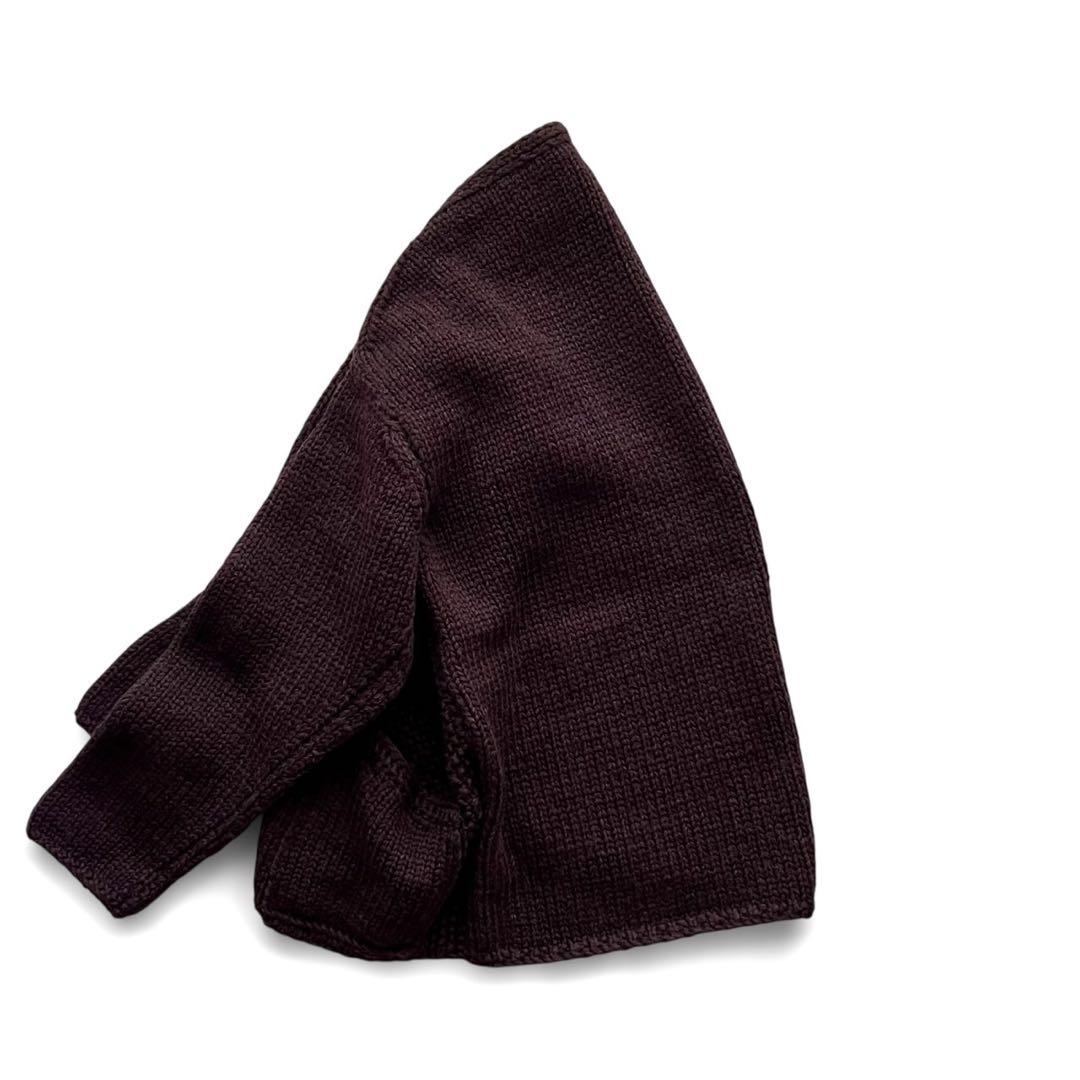 【美品】R by 45rpm/45R ウール100%カーディガン