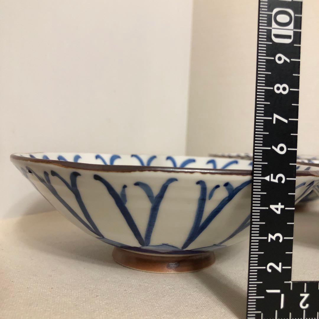 京焼　清水焼　平安岩華　岩華窯　皿　平鉢　五寸平鉢　菊割　5枚セット