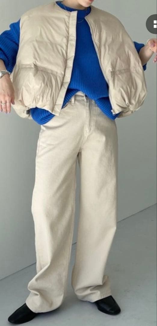 egg down vest エッグショートダウンベスト