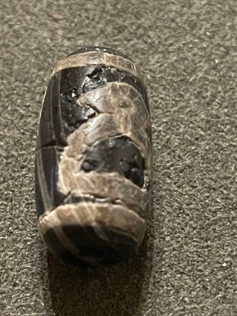 古代天珠　財神天珠　瑪瑙