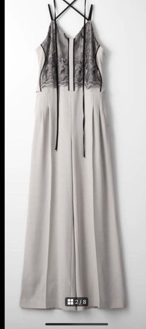 MURRAL ミューラル Petal lace overalls 田村保乃