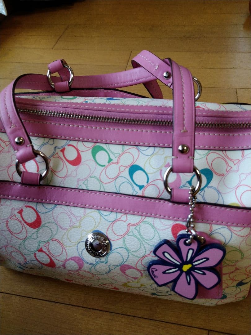 コーチミニボストンバック