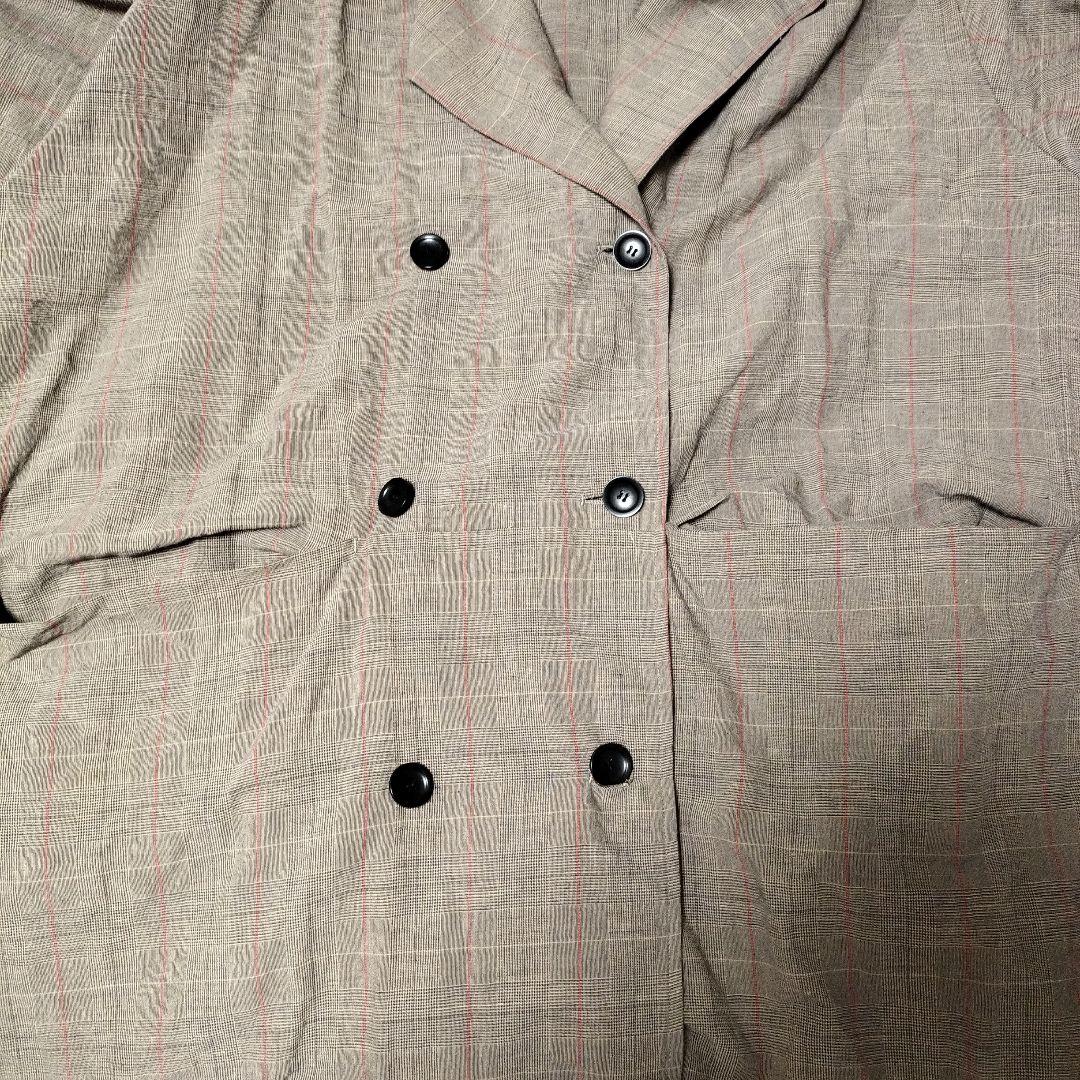 【期間限定価格】 my beautiful landlet リネンチェックコート