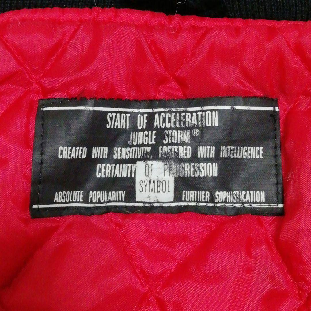 JUNGLE STORM 龍鷲刺繍 中綿入り別珍スカジャン(FREE)