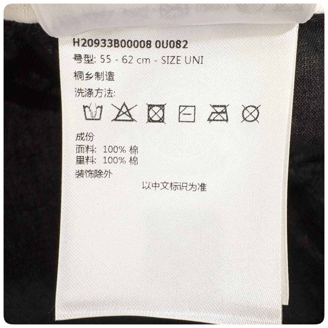 美品✨MONCLER モンクレール ベースボールキャップ 帽子 白 ホワイト