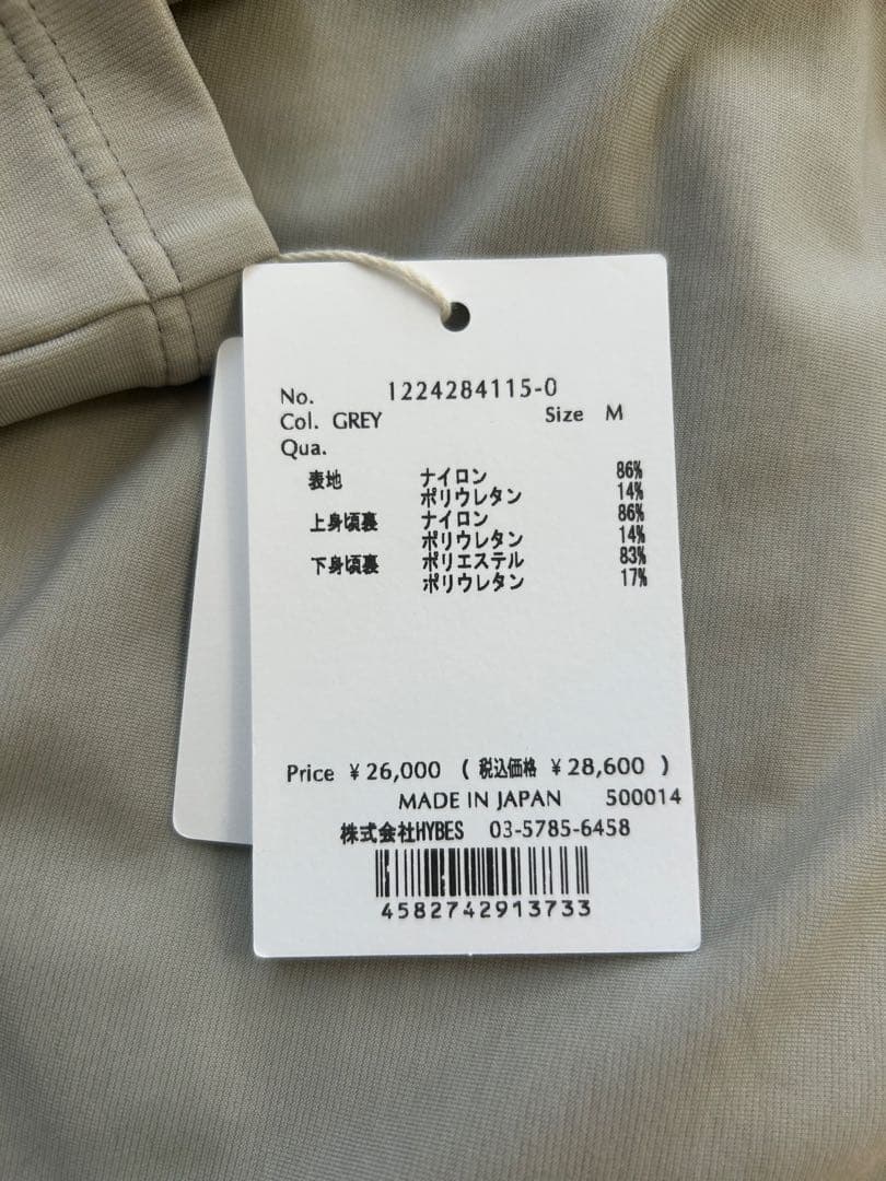 新品タグ付 カバーアップ バックオープン オールインワン ラッシュガード 日本製