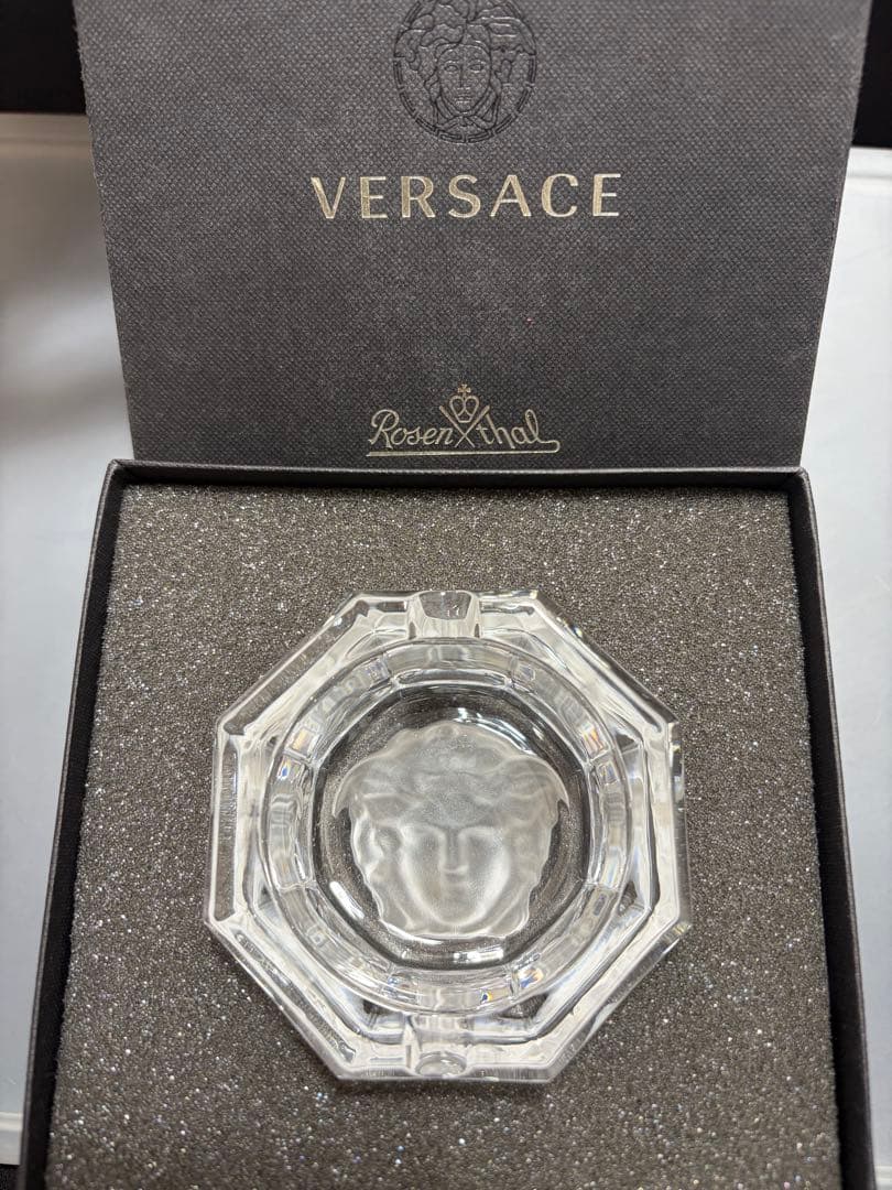 【未使用】ヴェルサーチ　メデューサ サミエール アッシュトレイ 灰皿 インテリア