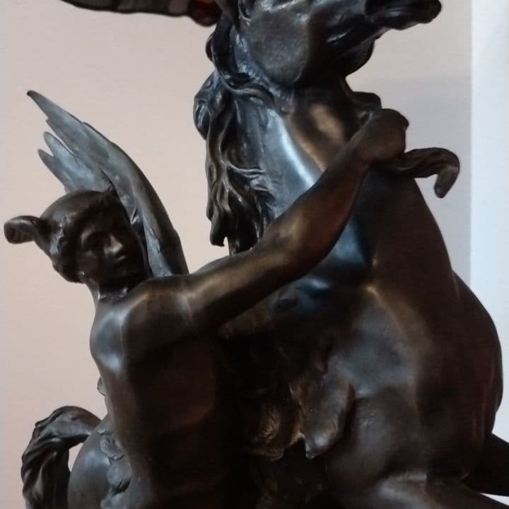 ブロンズ像ランプ　本土のみの方　本土のみの方