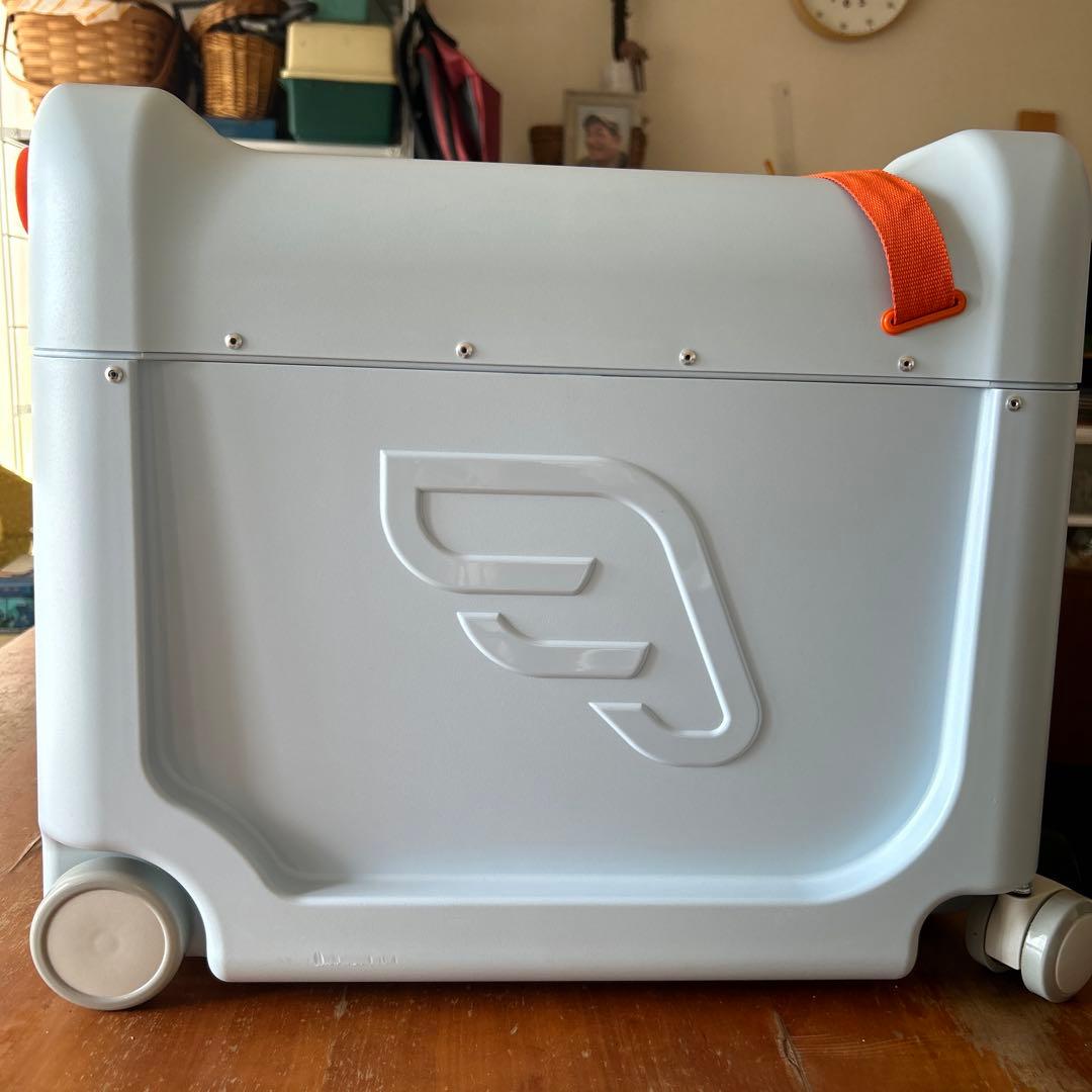 美品　JETKIDS by STOKKE 水色　キャリーカート 旅行用品　箱付き