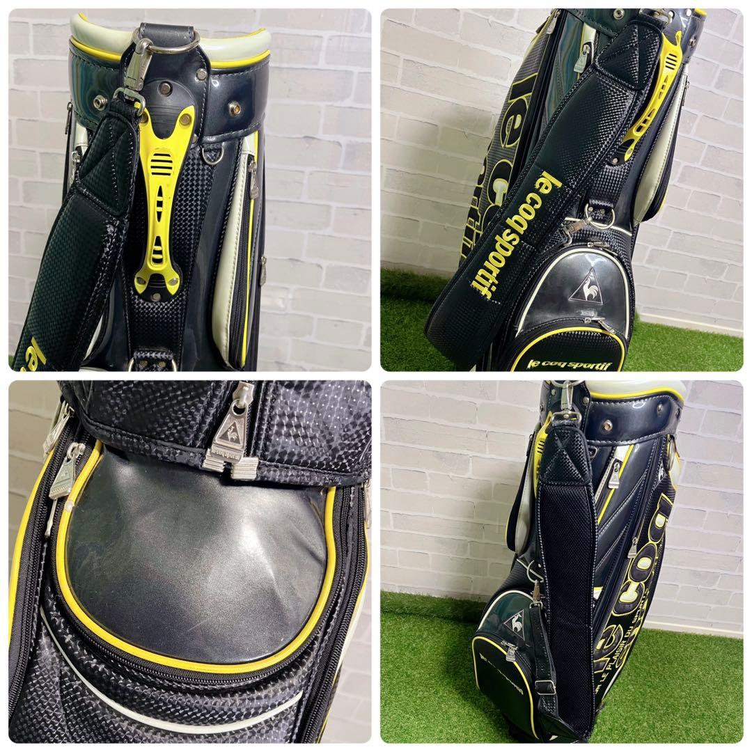 美品 le coq sportif キャディバッグ 9.5型 メンズ レディース