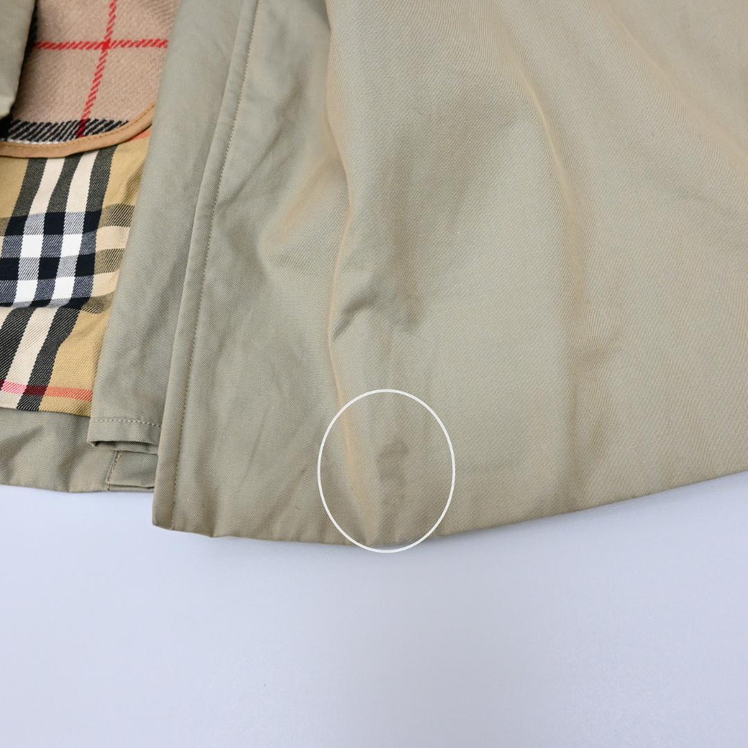 ♦︎ ■ 48396★バーバリーズ トレンチコート ノバチェック ライナー付\"