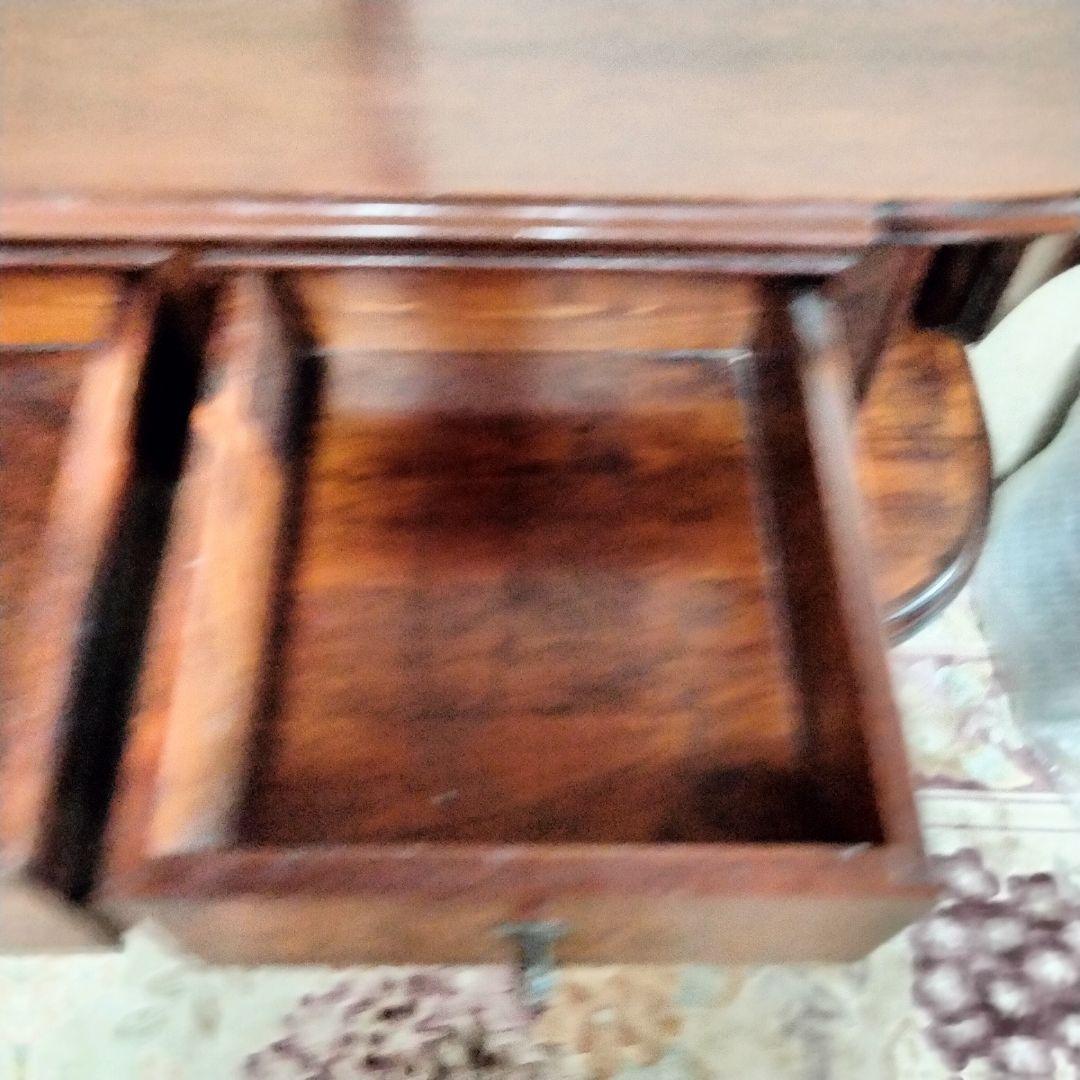 イタリアアンティーク木製コンソールテーブルサイドボードデスク