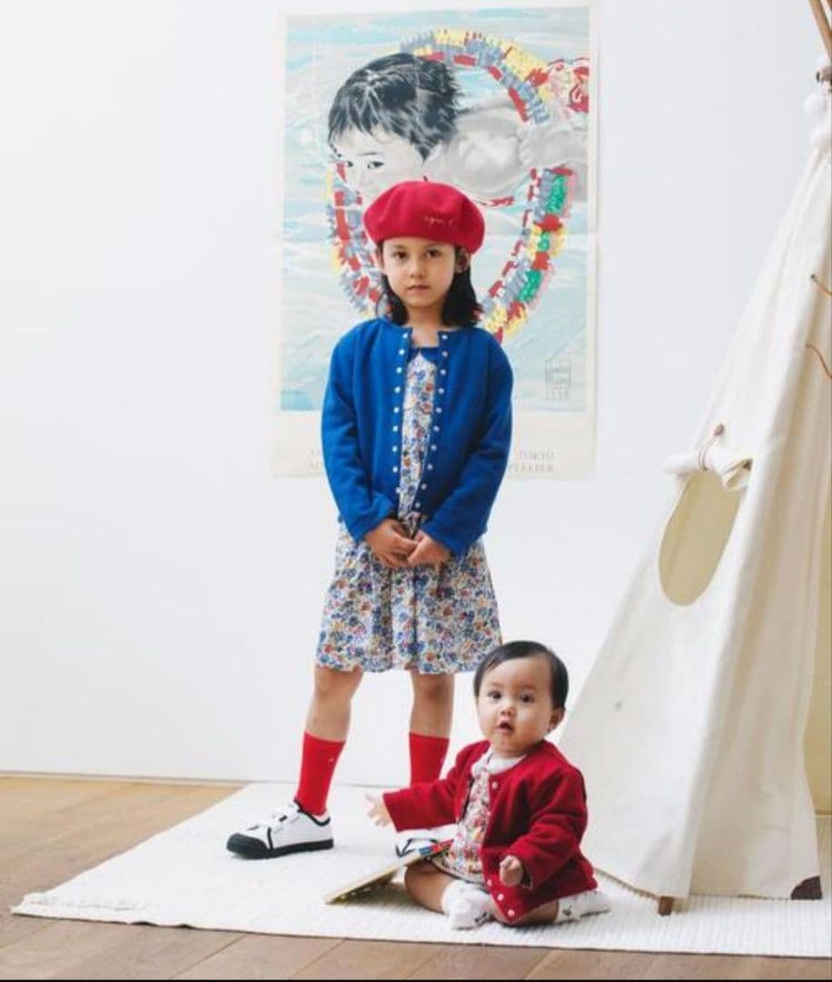 新品タグ付　定価17600円　agnes b.　アニエスベー　リバティワンピース