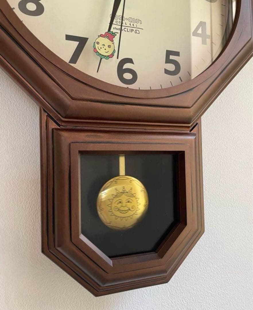 コジコジ 振り子時計 studioCLIP COJI‐COJIコラボ