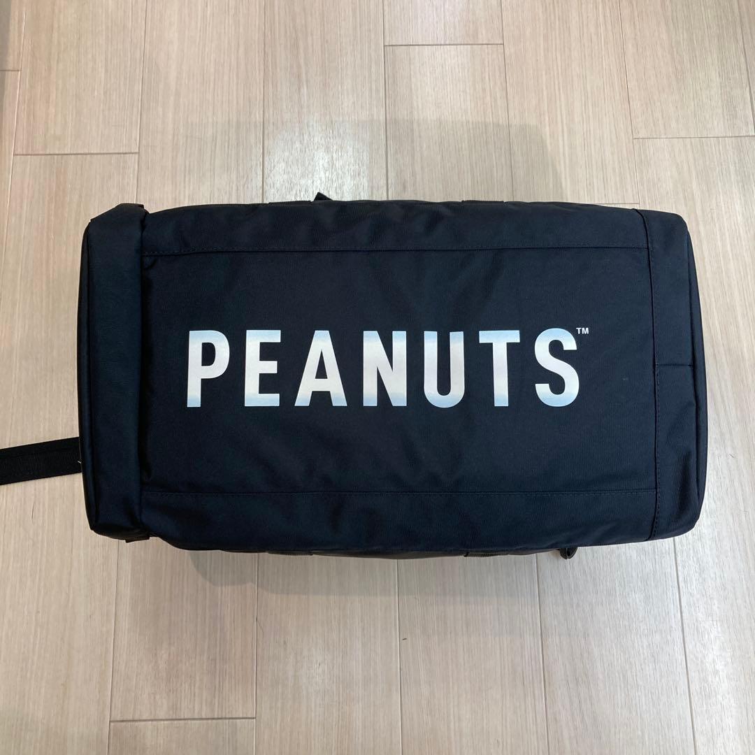 PEANUTS スヌーピー リュックボストン　ブラック