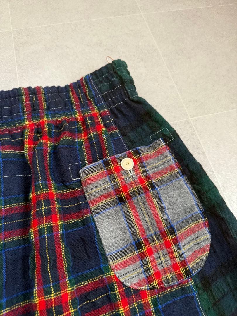 新品定価26400円　快晴堂　ウールチェックスカート