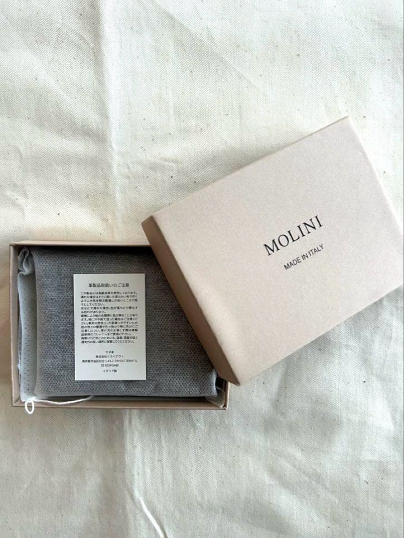 小物 MOLINI ITALY Bifold Compact Wallet