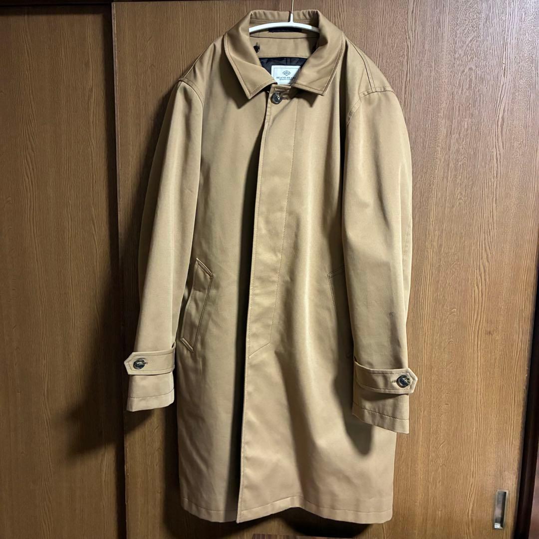 【超美品】撥水ステンカラーコート Mサイズ　ベージュ　BEAMS HEART