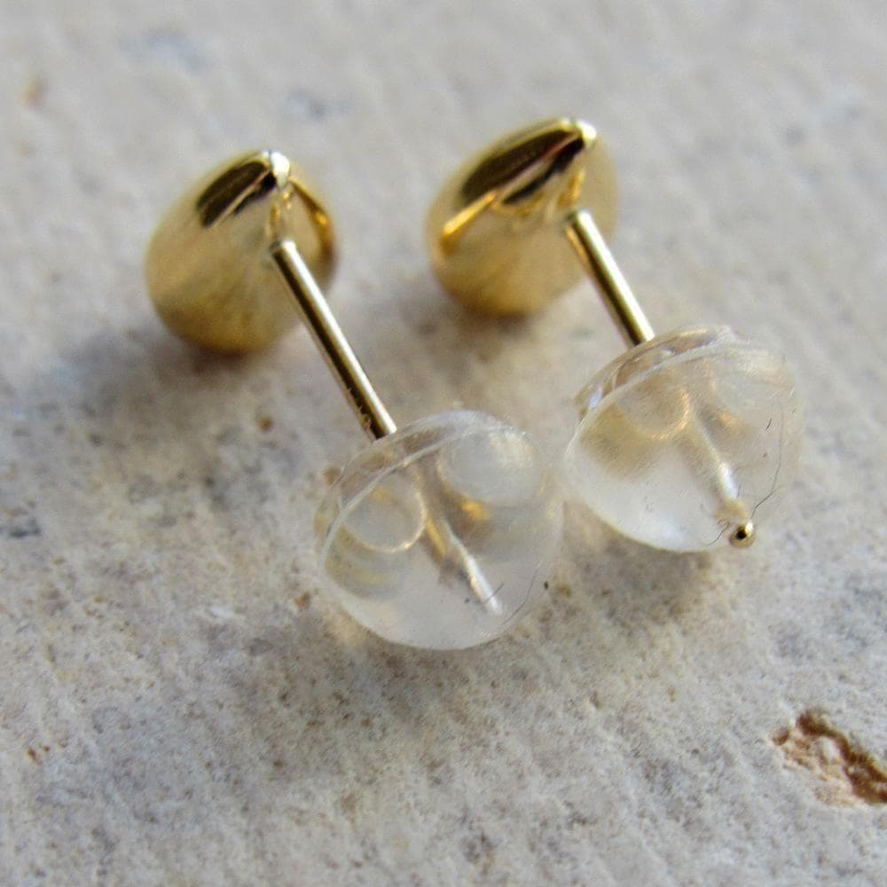 まる様　ピアス 18K 18金 つけっぱなし スタッドピアス しずく 無垢 金