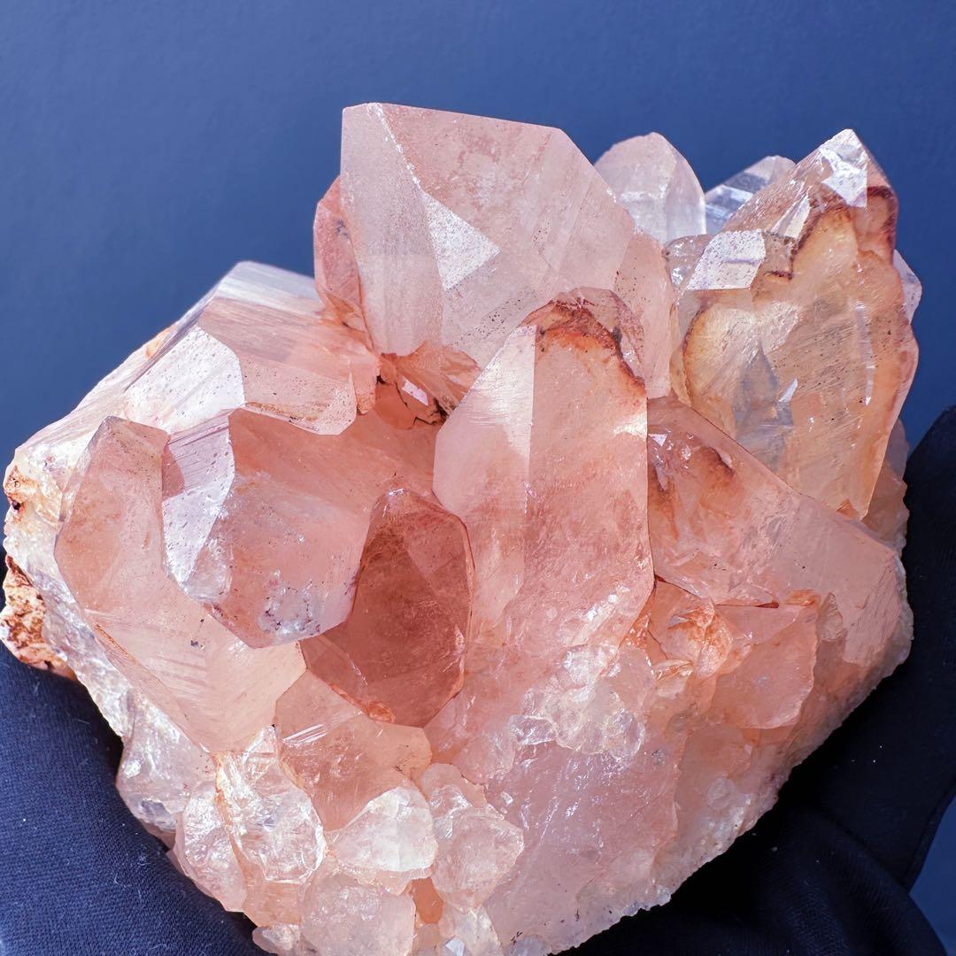 希少❗️超綺麗♡キラキラ☆超強いパワー ピンク ヒマラヤクラスター天然石A1424