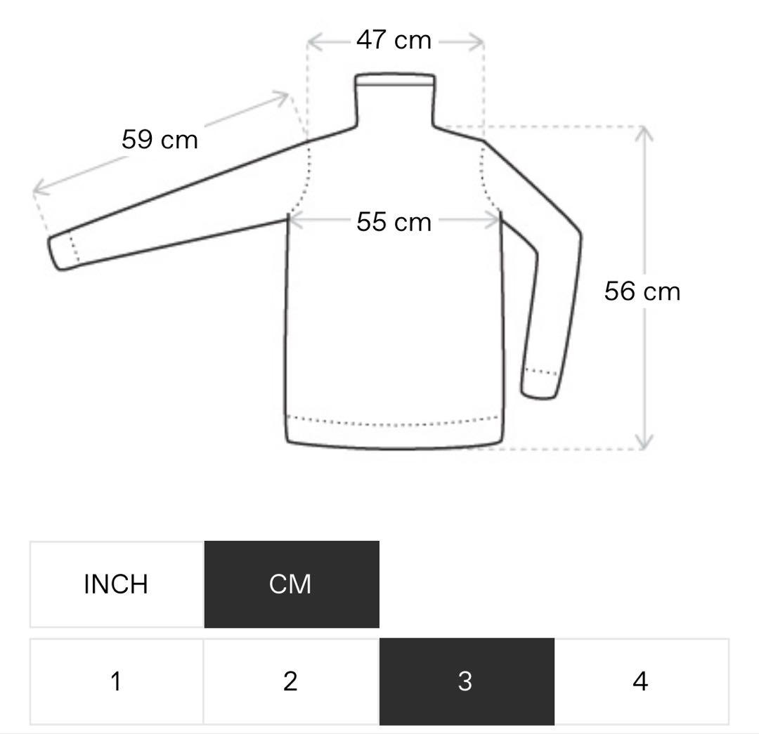 【最終値下げ】sacai 21aw ネイビー・オリーブ リブ編みニットセーター