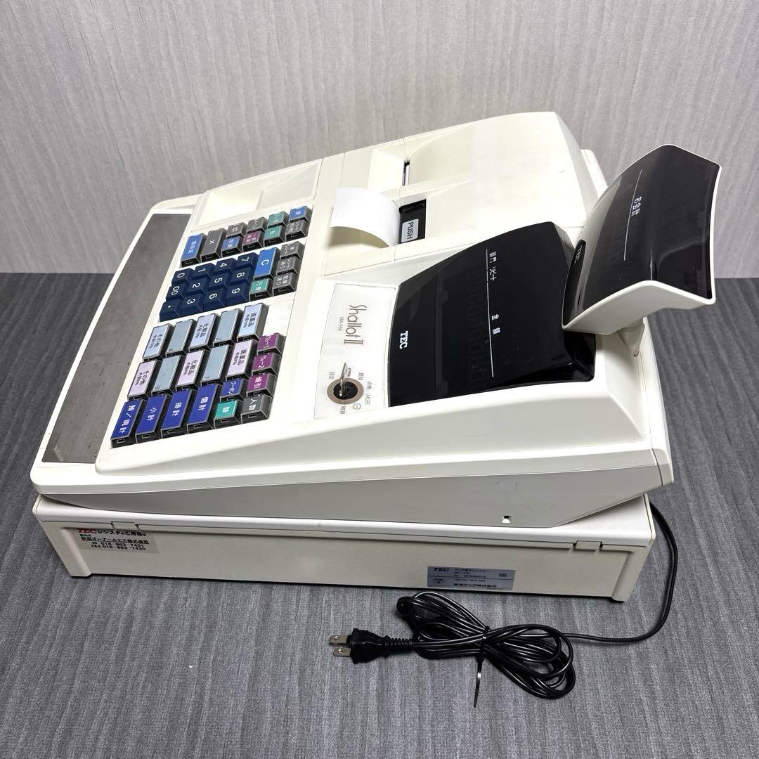 TEC テック 電子レジスター MA-550 Shallot Il ジャンク品