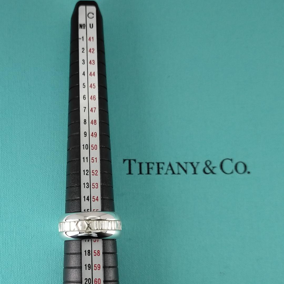 ◆SALE◆【ティファニー】アトラス　カーブ　エッジ　リング　１６号　2469