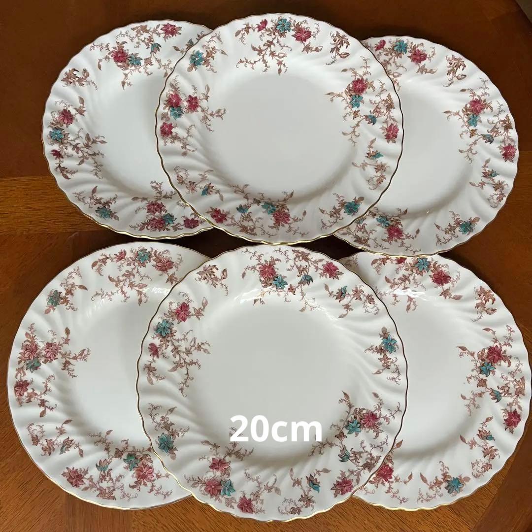 【レア美品】ミントン★アンセストラル★デザート皿　6枚