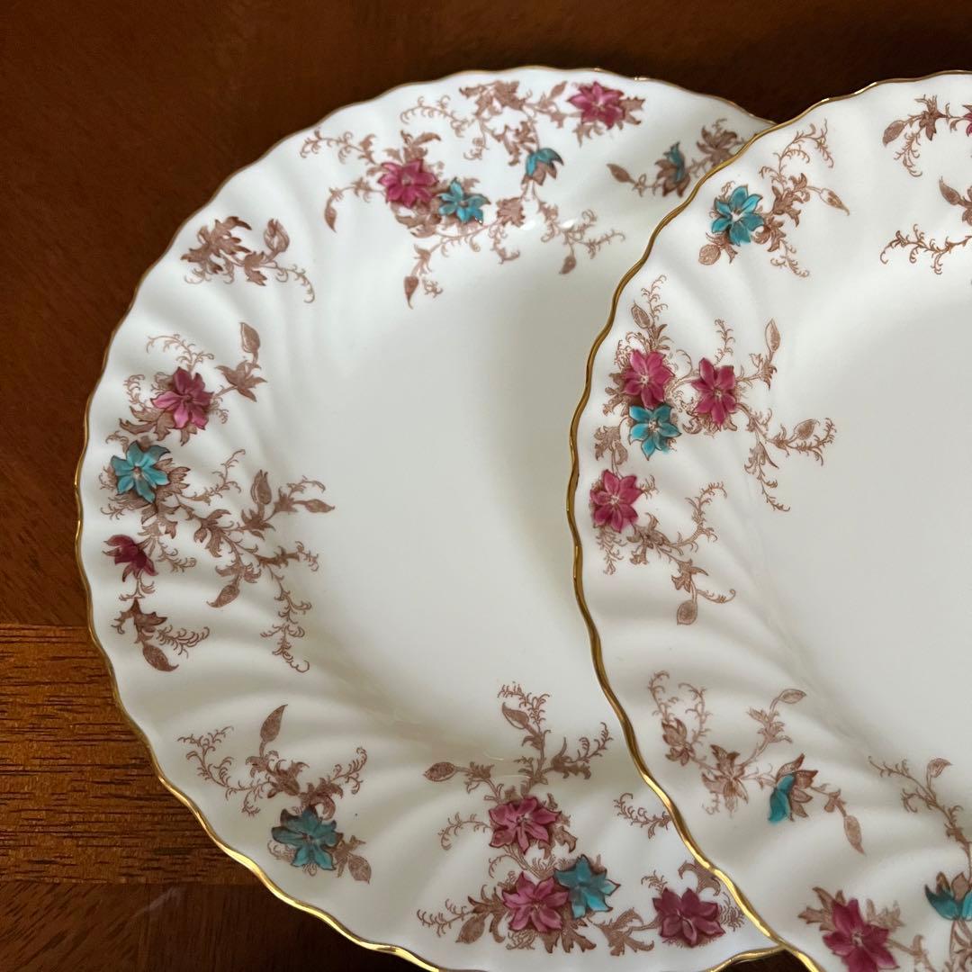 【レア美品】ミントン★アンセストラル★デザート皿　6枚