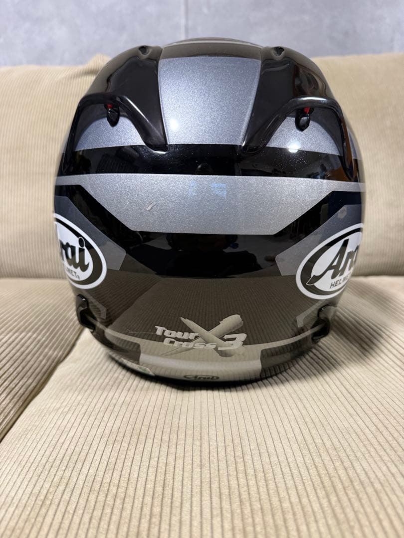 AraiジェットヘルメットTour Cross3 グレー・ブラック